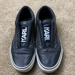 Vans Karl Lagerfield Slip On Sneakers